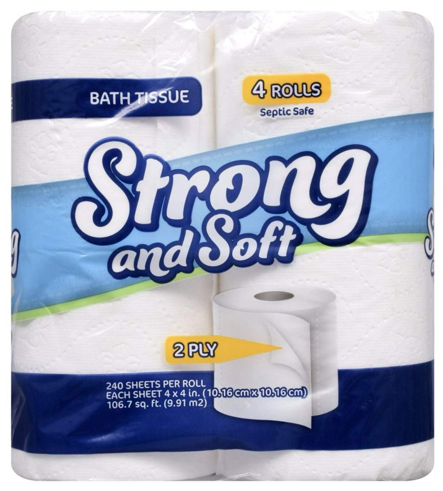 Soft & strong generic toilet paper 