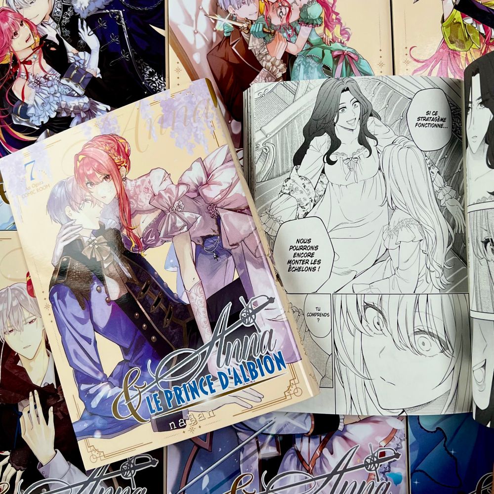 Photo du tome 7 du josei manga « Anna et le Prince d’Albion » d’An Ogura et Comic Room, publié en français aux éditions naBan