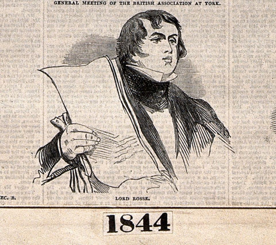 Close-up of Lord Rosse in action pose.