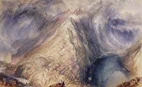 Turner's sublime, quasi-impressionistic painting of the misty mountains around Loch Coruisk on Skye.