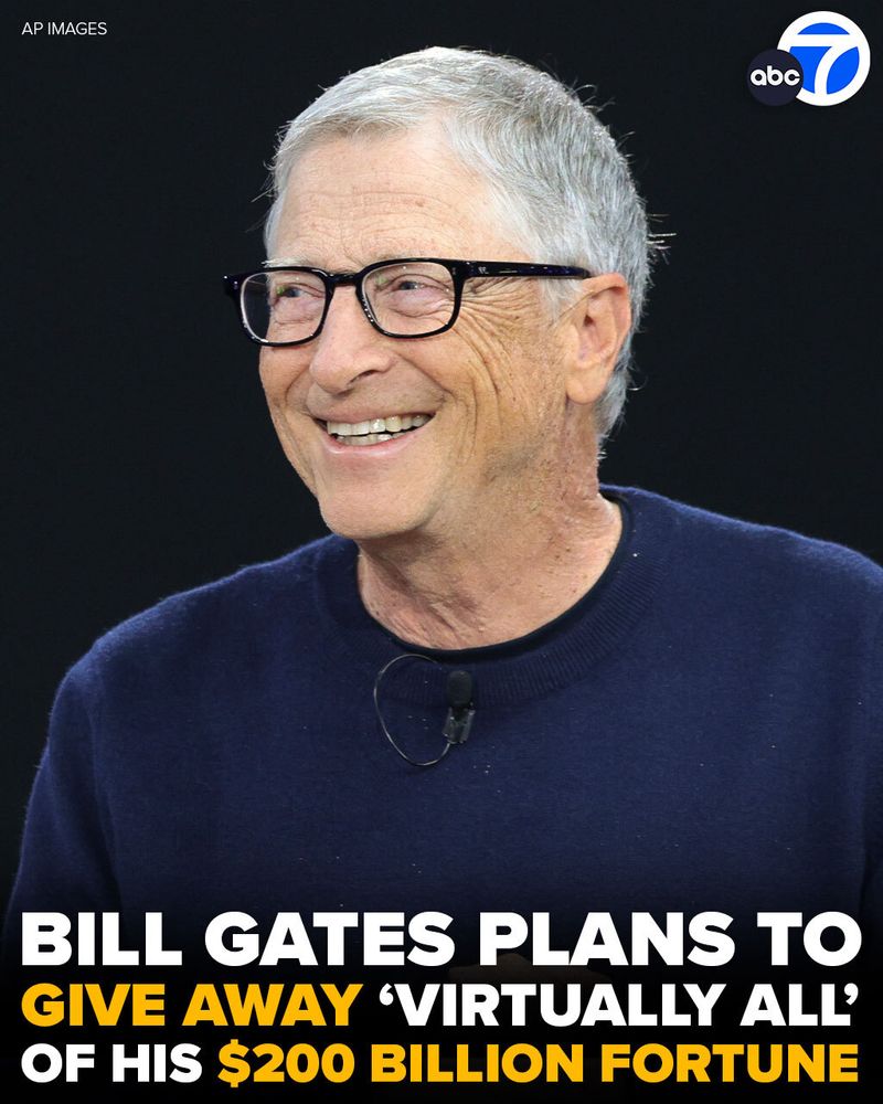 Bill Gates announces plan to give 'virtually all' his money away and end foundation in 20 years