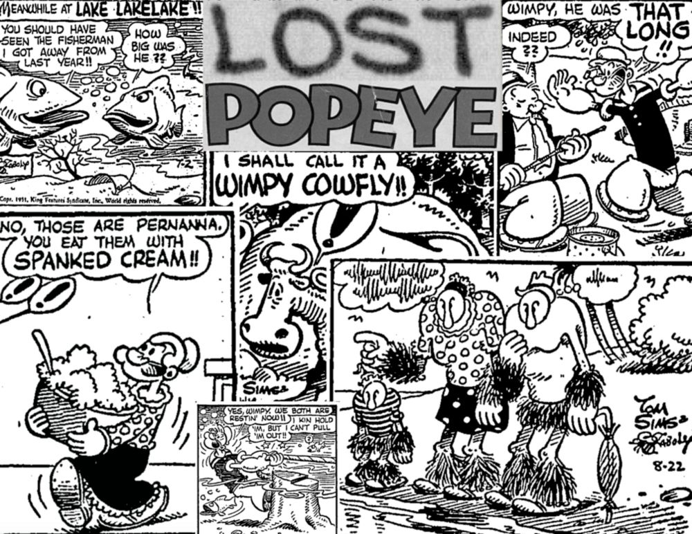 Lost Popeye Zine, Volume 46: The Fresh-Water Denizen PDF