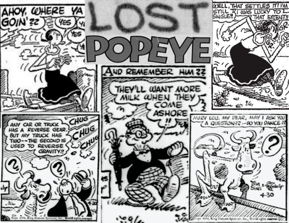 Lost Popeye Zine, Volume 45: A Great Mystery PDF