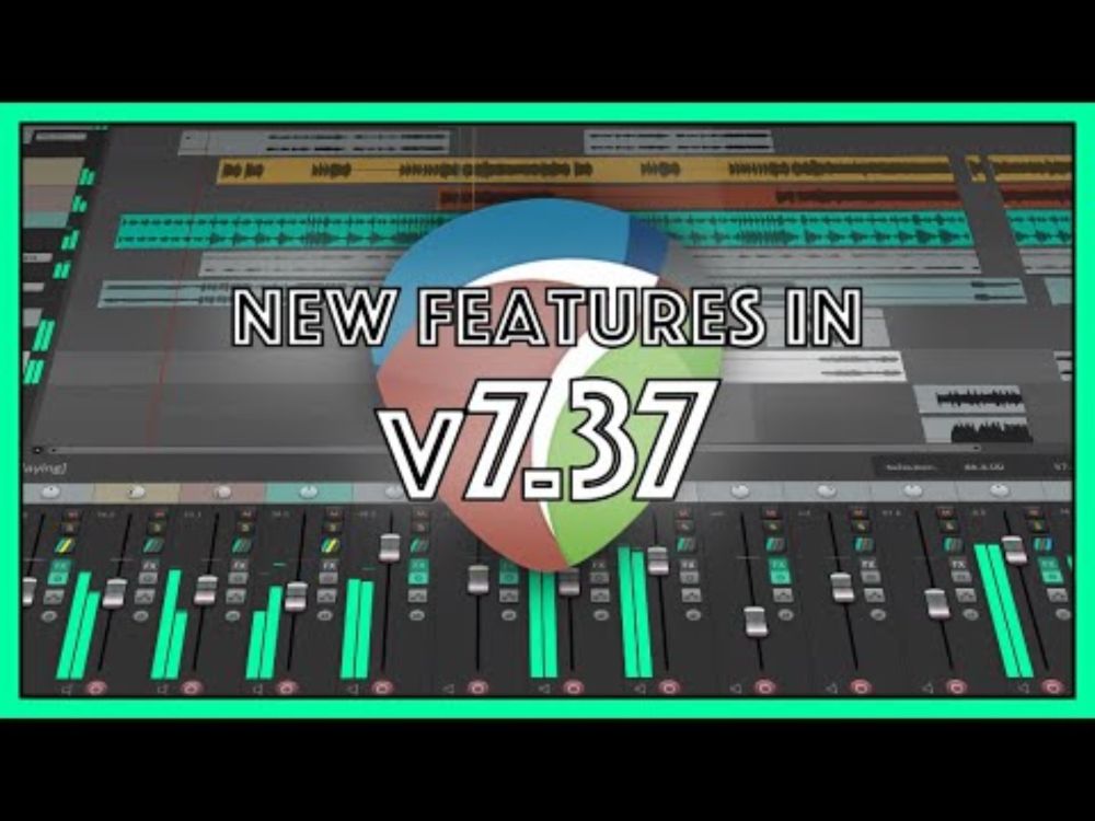 What's New in REAPER V7.37 - New render features; even more Big Clock additions; and more!