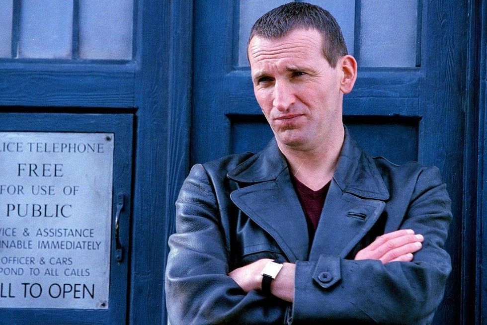 The Ninth Doctor, played by Christopher Eccleston.
