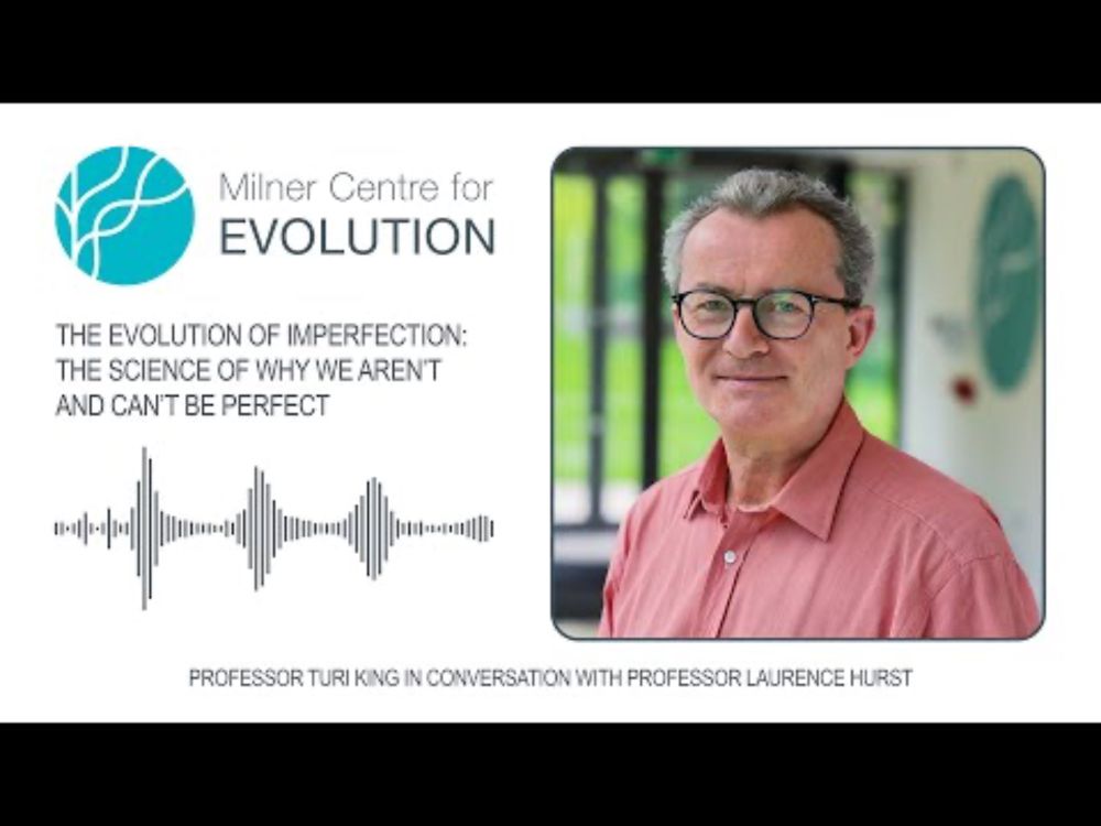 The Evolution of Imperfection: The Science of Why We Aren't and Can't Be Perfect - Professor Hurst