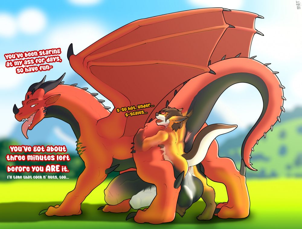 Kara getting turned into the ass of a dragon while he's teased about it