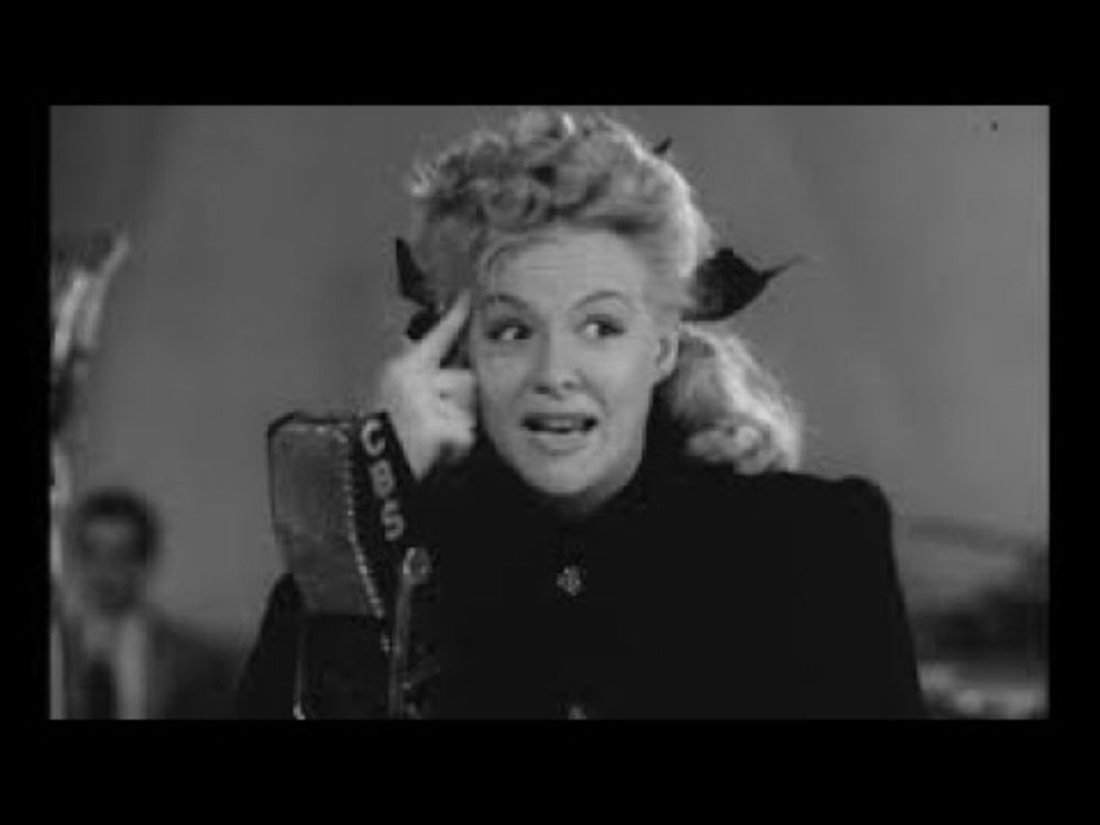 Betty Hutton - Murder, He Says (lyrics)