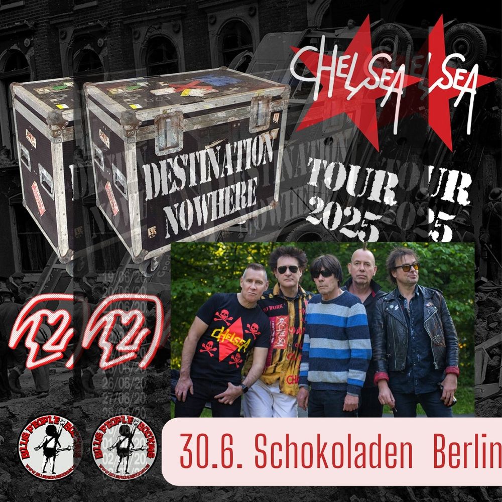 Die Band Chelsea, 5 Leute, Tourankündigung, 