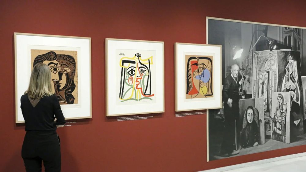 La modelo en la obra de Picasso se da cita en una exposición en Valencia