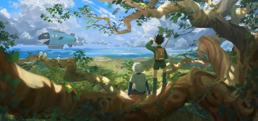 Hunter x Hunter Whale Island
