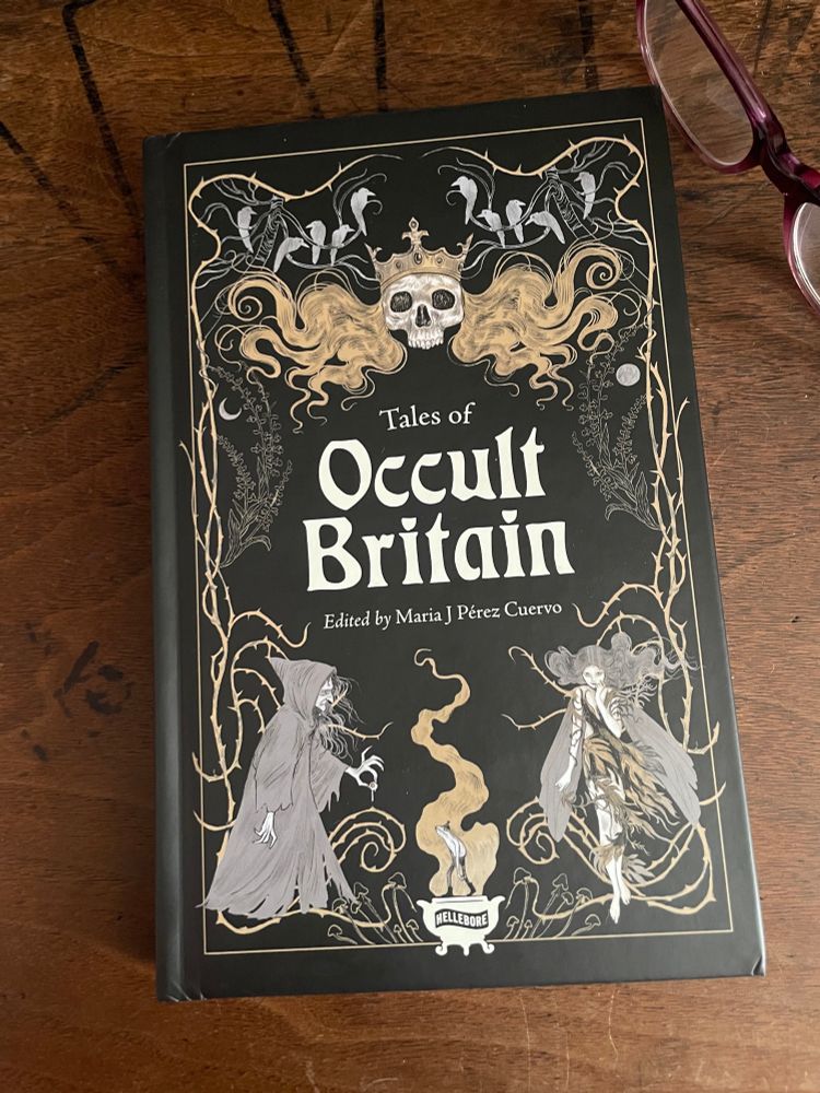 Photo of the book Tales of Occult Britain published by Hellebore.