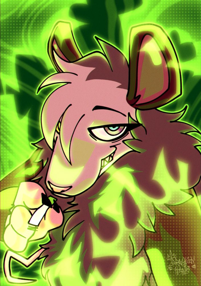 Opossum fursona art request 