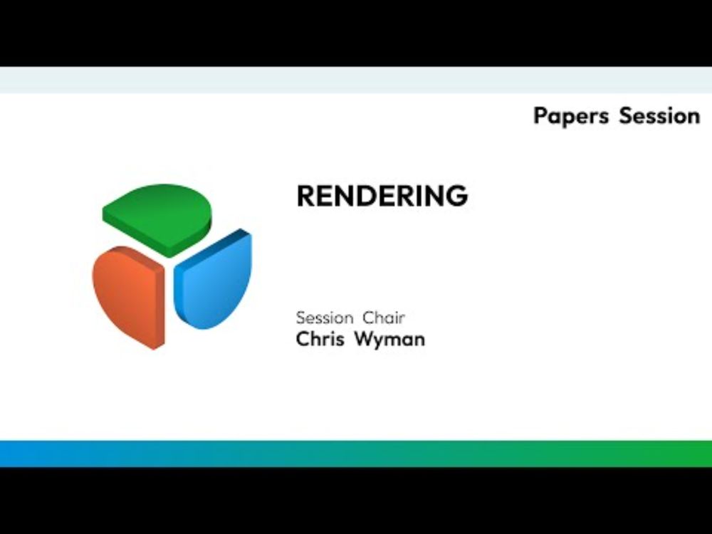 I3D 2025 Papers Session 5 - Rendering