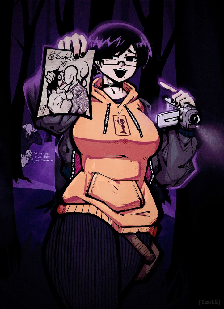 paranormal hunter Levi!!
she didn't had a name up first but I think Levi fits her well
