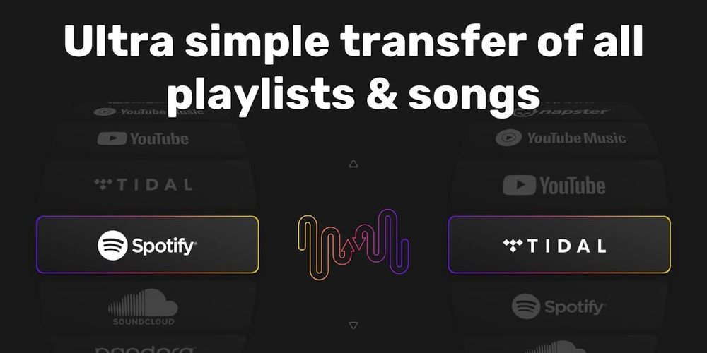 Transfer playlists from Spotify to Tidal