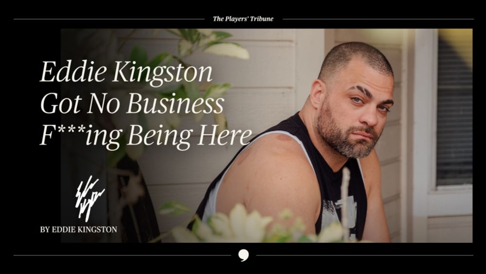 Eddie Kingston Got No Business F***ing Being Here | By Eddie Kingston