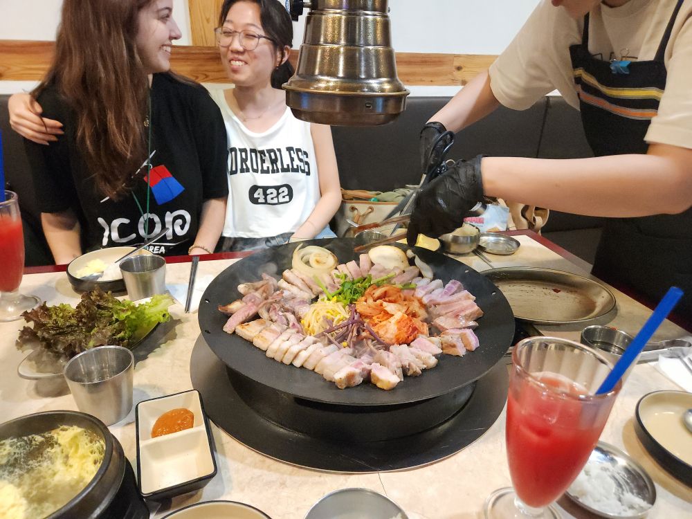 BBQ with Eunsoo Kim's lab