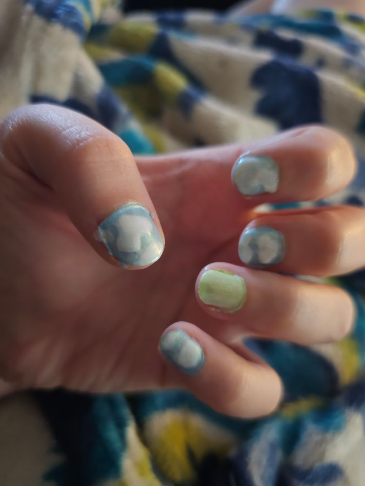 I painted my nails 