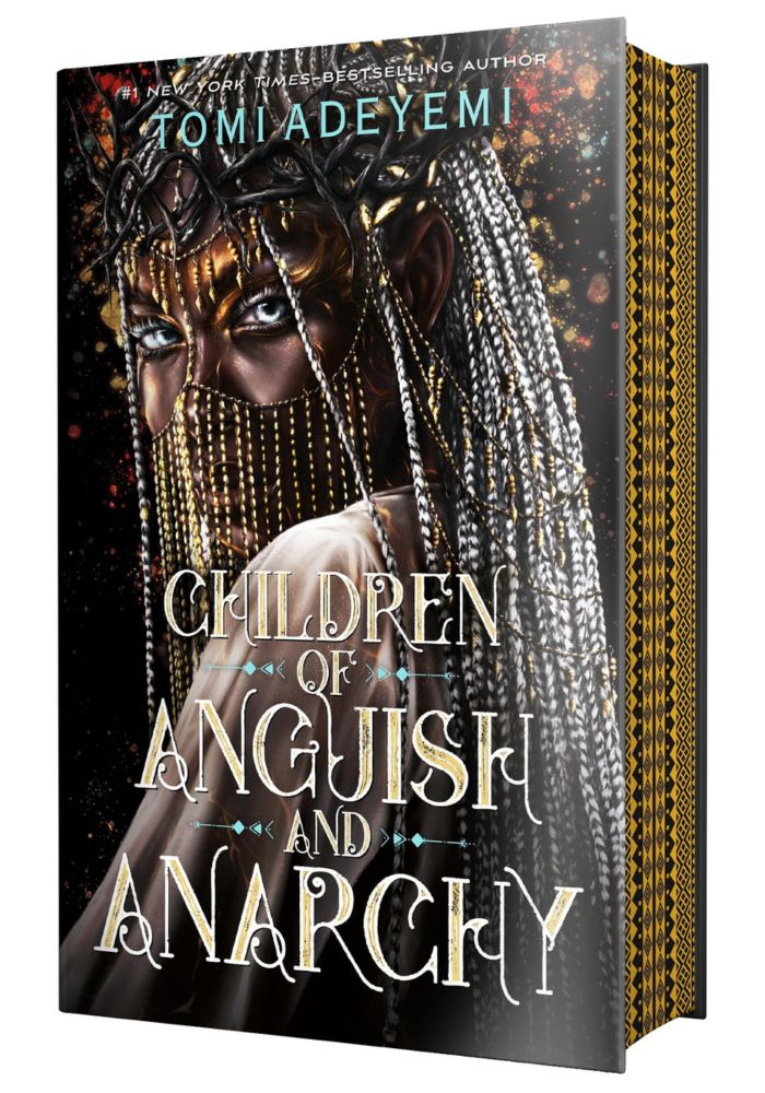 *SIGNED* Children of Anguish and Anarchy: BOOK 3 LEGACY OF ORISHA SERIES  BY TOMI ADEYEMI