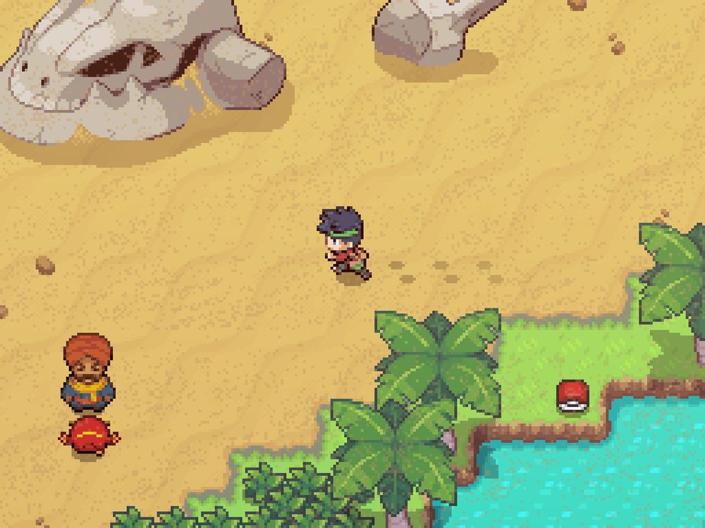 The Sitar Sands are a vast desert area with an ever-changing landscape and with sandstorms that can surprise first-time visitors. Just don't get fooled by a mirage and bring lots of water with you! 