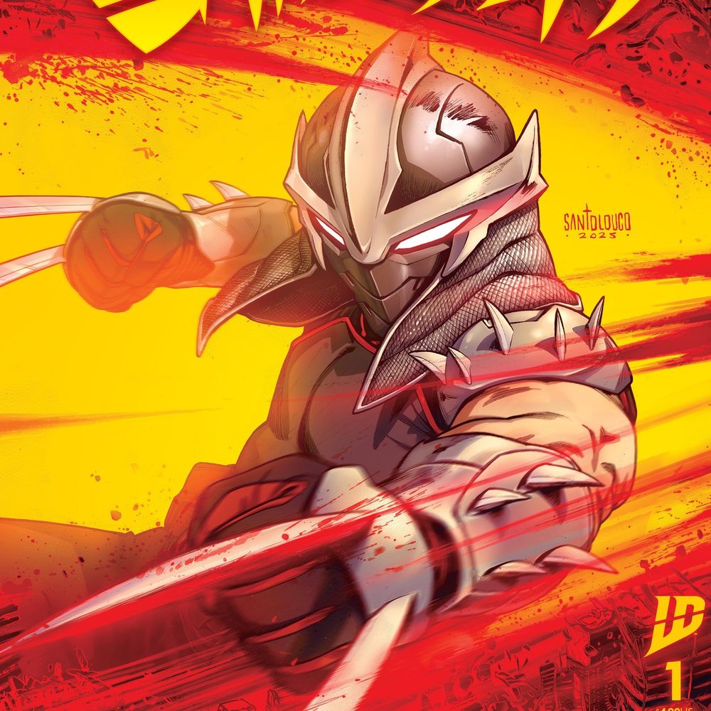 Shredder #1 A cover by Mateus Santolouco