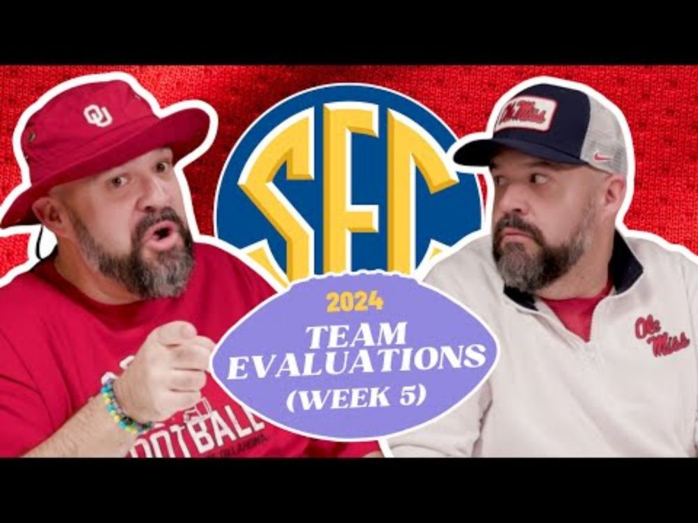 SEC Roll Call - Week 5 - Team Evaluations...So Far (2024)