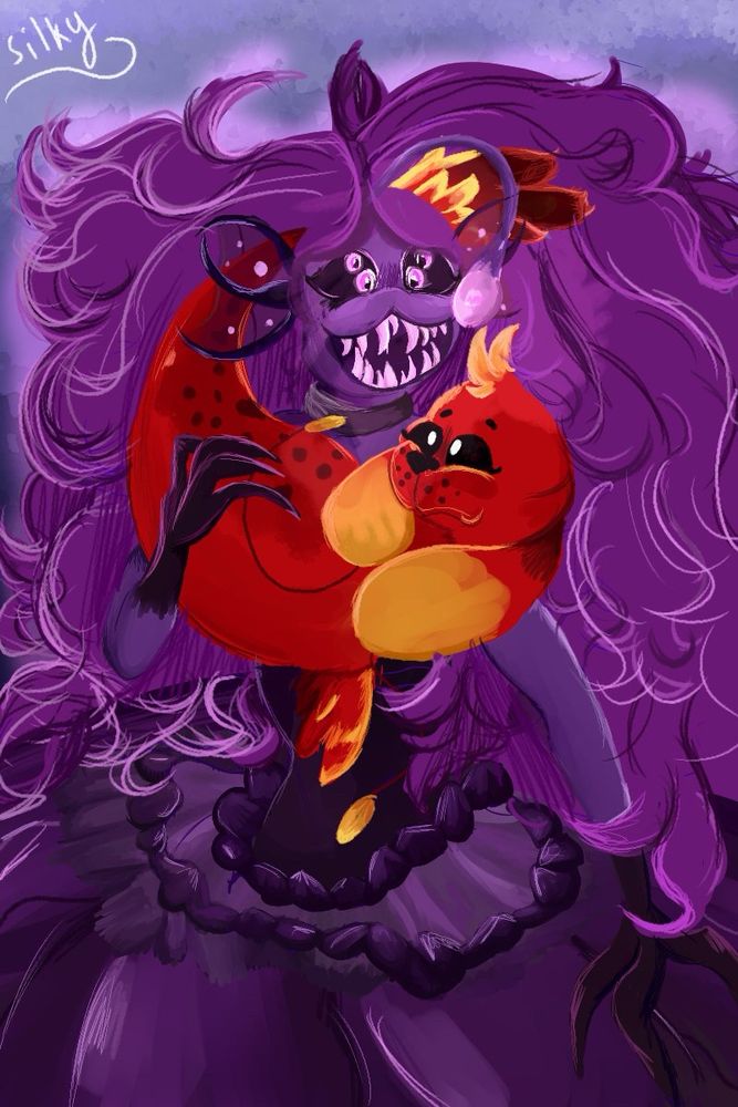 My interpretation of Imaginary Friend. She’s a seal in my universe who loves to have fun and play around.

I think her and Pinkie probably get along well, just going around bothering the expendables ans causing them turmoil. Imaginary Friend does stop her when it comes to Willow, Willow special to her so please don’t touch her Pinkie!!!