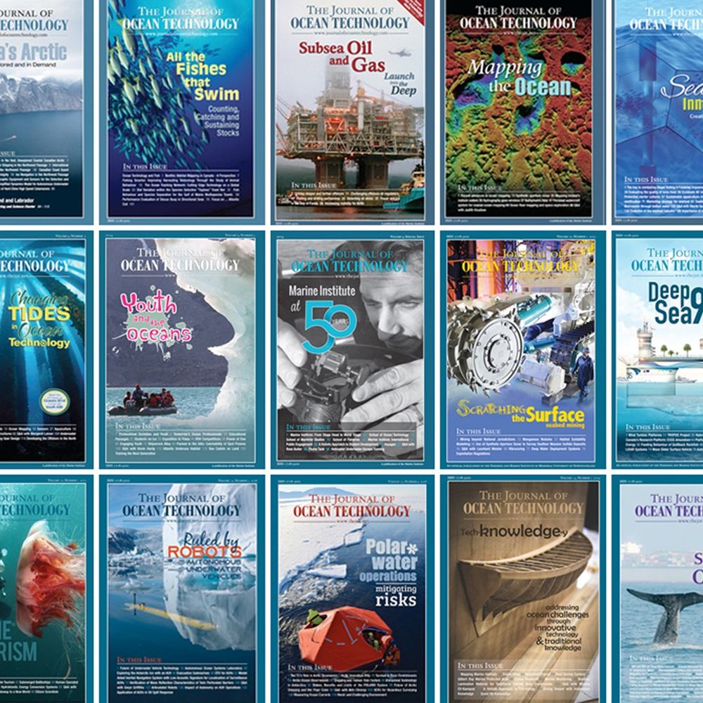 Journal of Ocean Technology covers.
