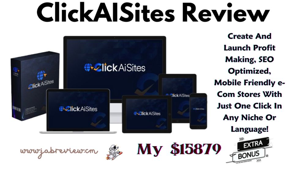 ClickAISites Review - Create an Amazon Affiliate Sites