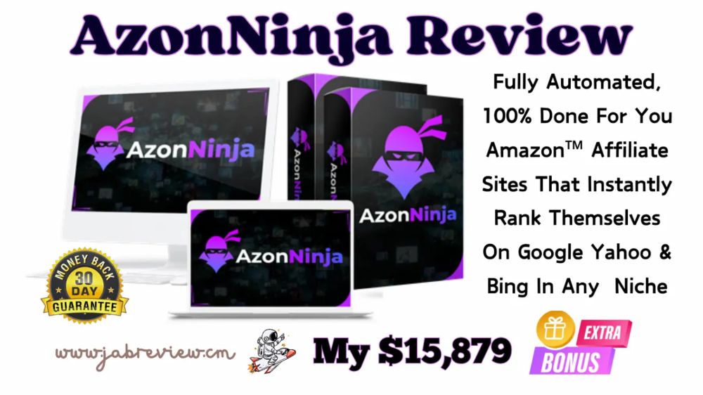 AzonNinja Review - Build Premium Amazon Affiliate Sites Instantly