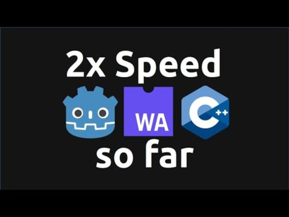 Faster GDScript in Godot? Compiling and running as WebAssembly