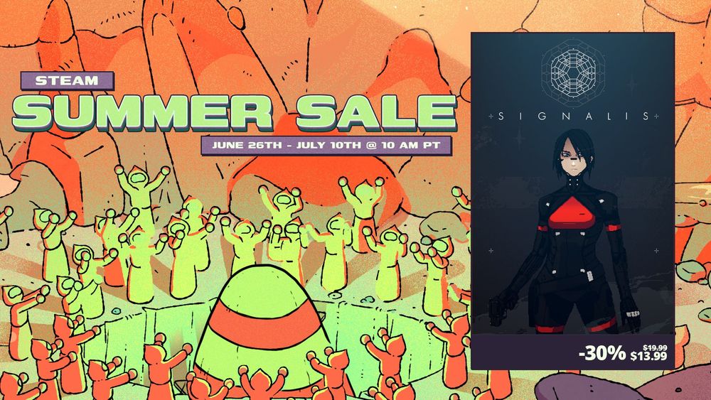 SIGNALIS is 30% off in the Steam Summer Sale until July 10th @ 10 AM PT
