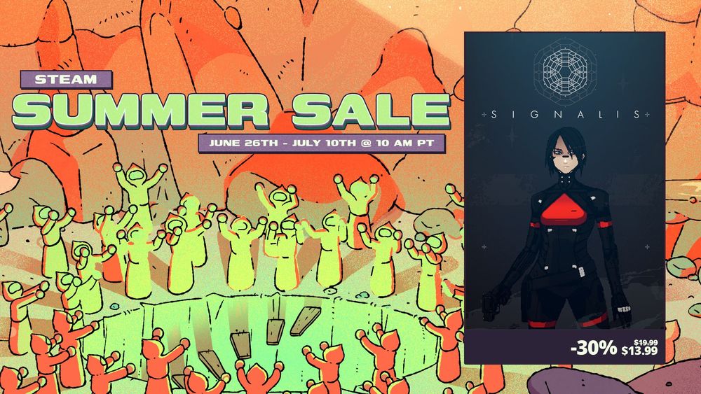 SIGNALIS is 30% off in the Steam Summer Sale 2025, June 26th - July 10th @ 10 AM PT 2025