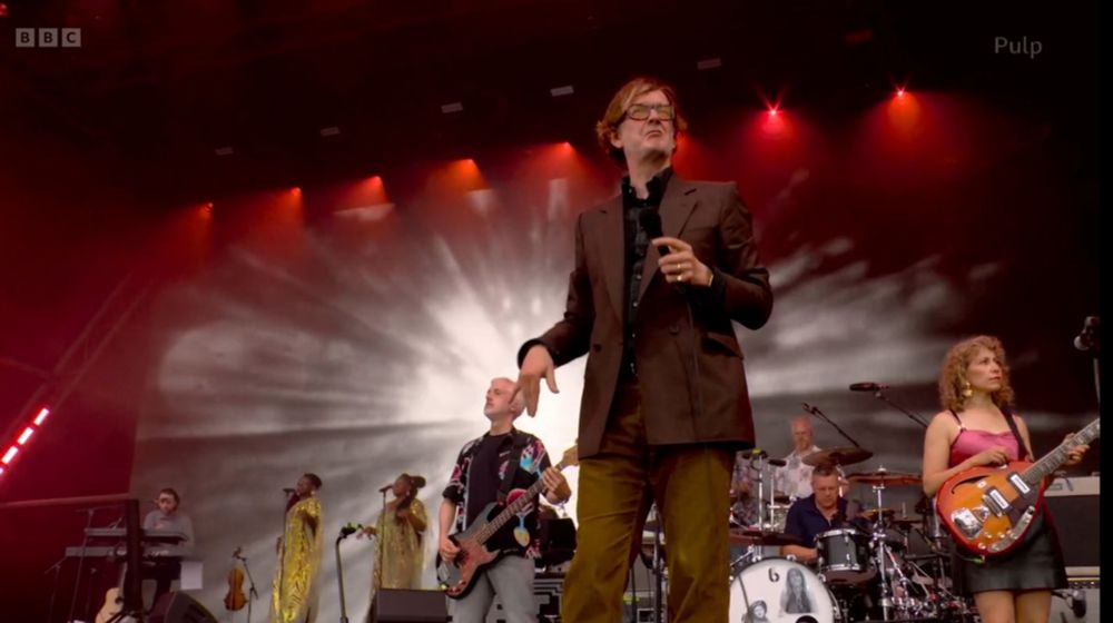 Pulp at Glastonbury 