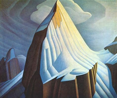Lawren Harris painting Mt. Lefroy