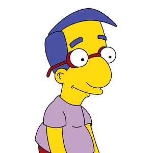 Milhouse van Houten aus der Serie „Die Simpsons“