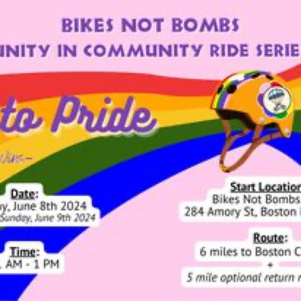 June Unity in Community Ride: Ride to Pride