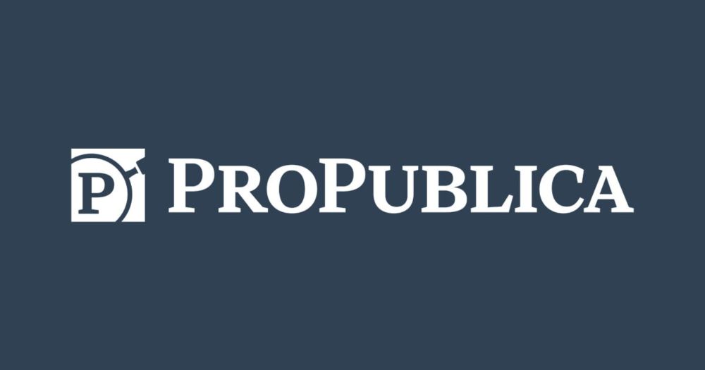 ProPublica is an independent, non-profit newsroom that produces investigative journalism in the public interest.