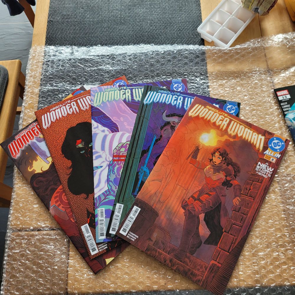 Absolute Wonder Woman issue 8-12.