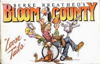 The cover of the first Bloom County collection 