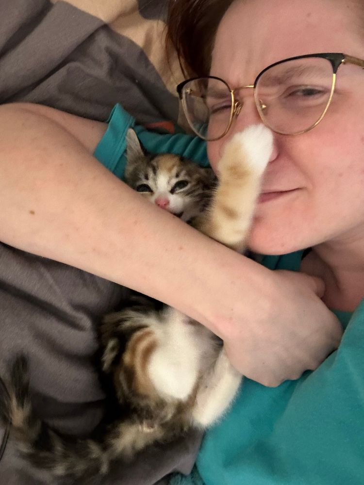 Margo Leadbetter is biting my arm while slapping me in the face and she looks so so happy