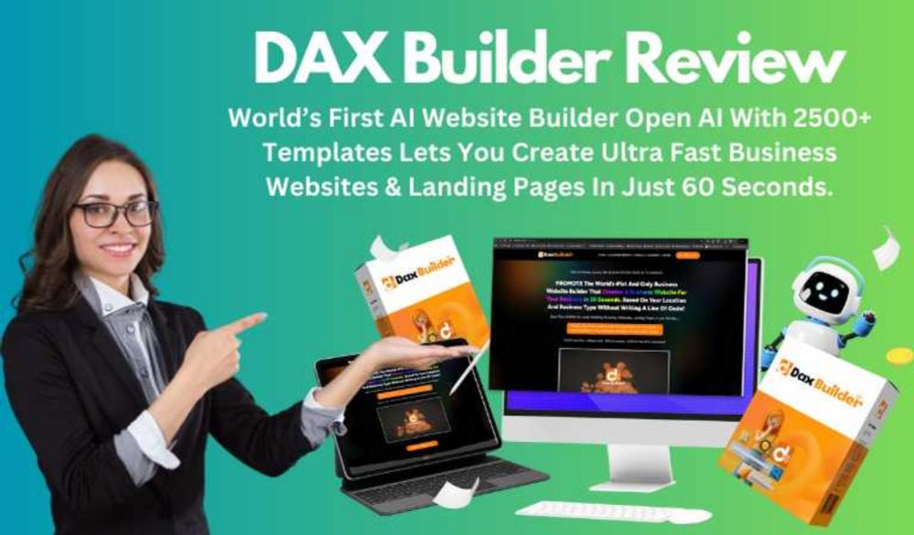 DAX Builder Review - Create AI-Powered Websites & Landing Pages in 60 Seconds! - Masfik Blog