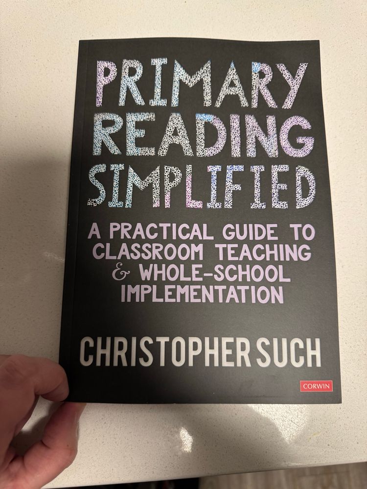 Book cover- Primary Reading Simplified by Christopher Such