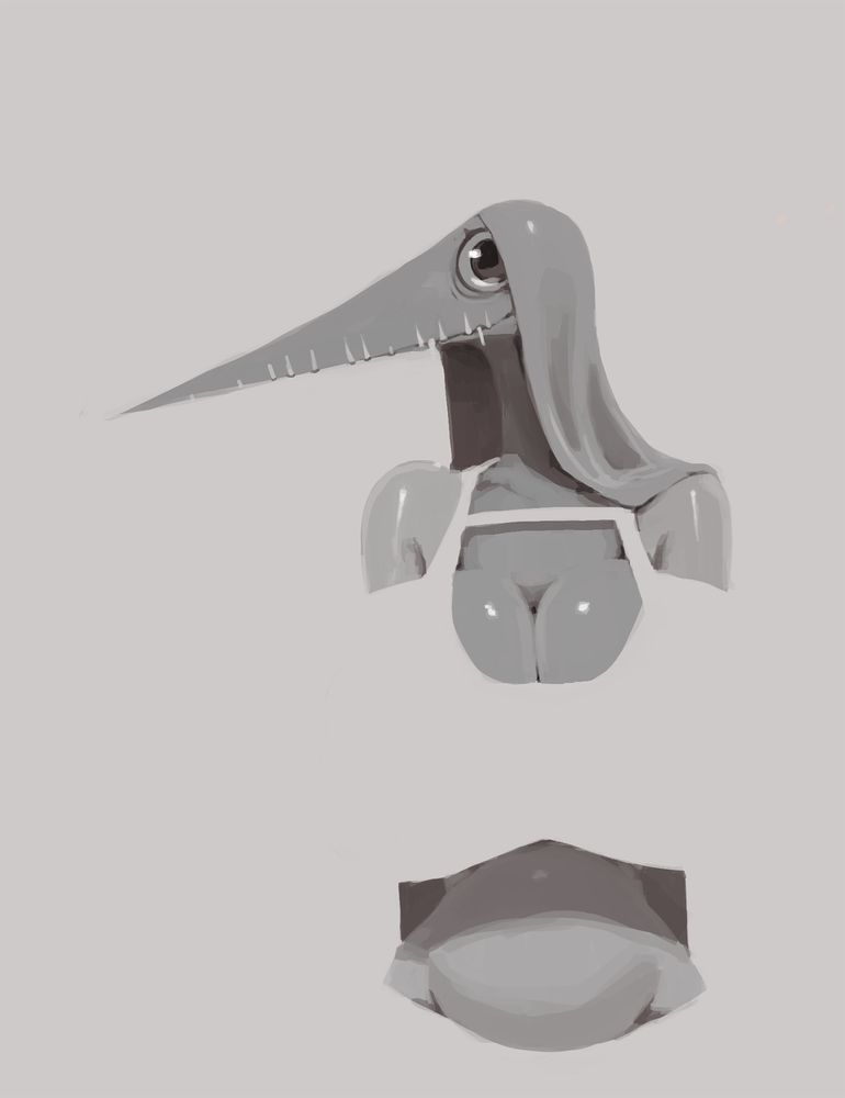 Negative space Needle