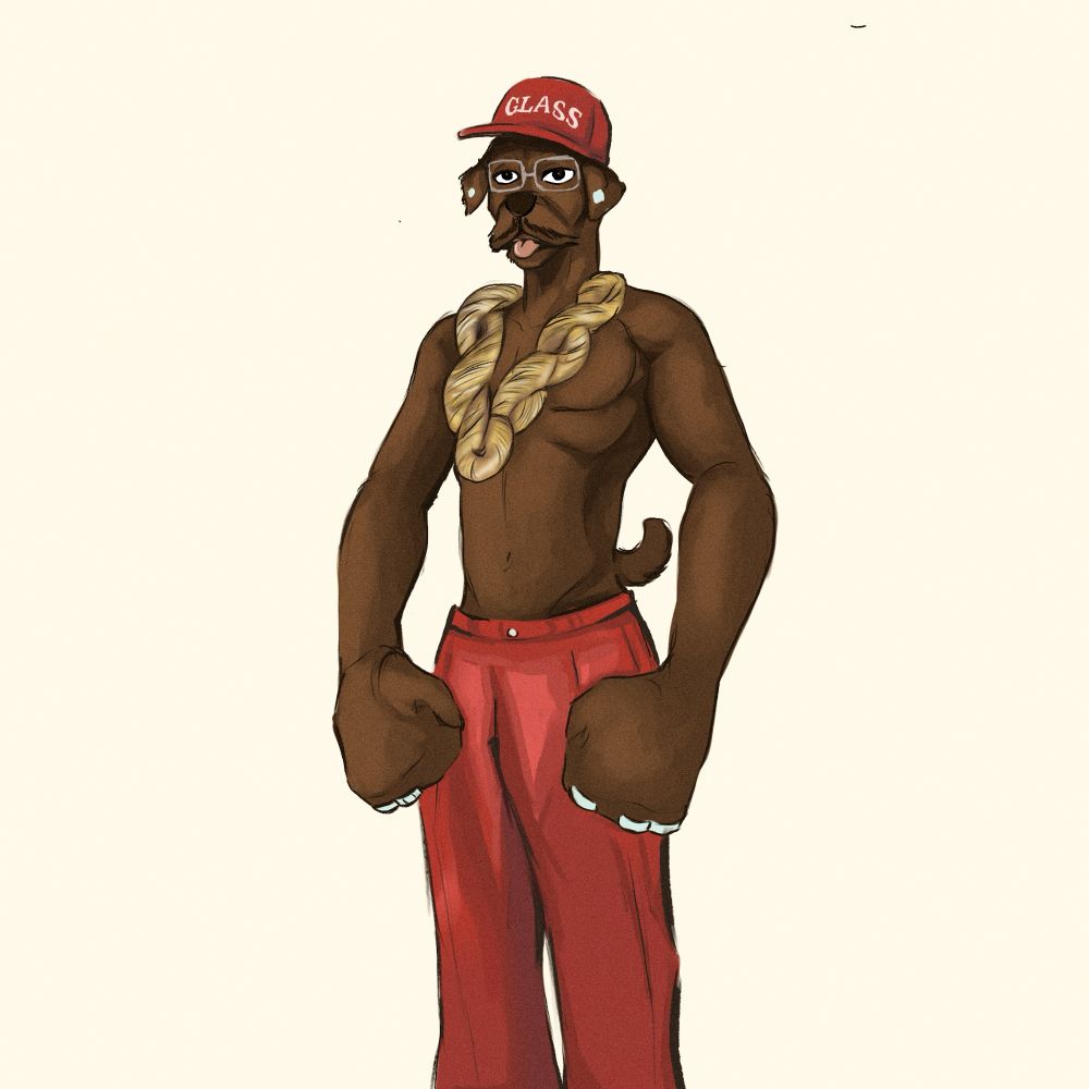 “Furry” version of the rap artist Tyler the Creator’s new album “Don’t Tap The Glass”