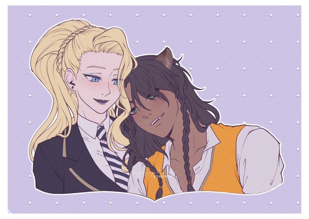 Art by @/K4SUMIS0U on twitter!