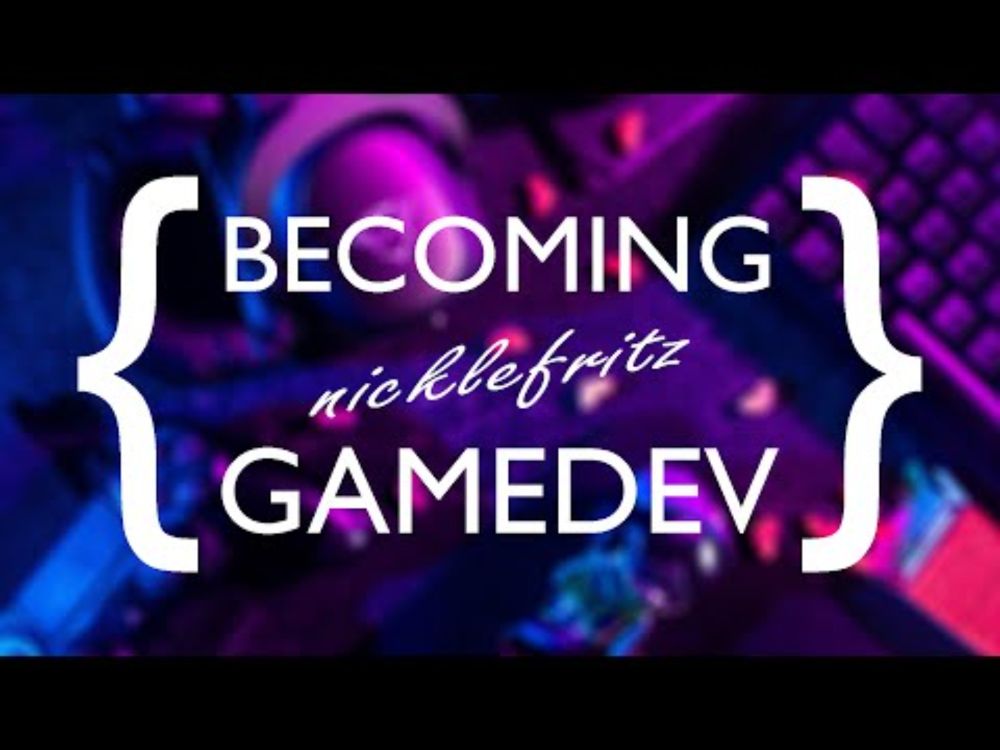 How I Became a Game Developer | PRESS START - Nicklefritz Dev