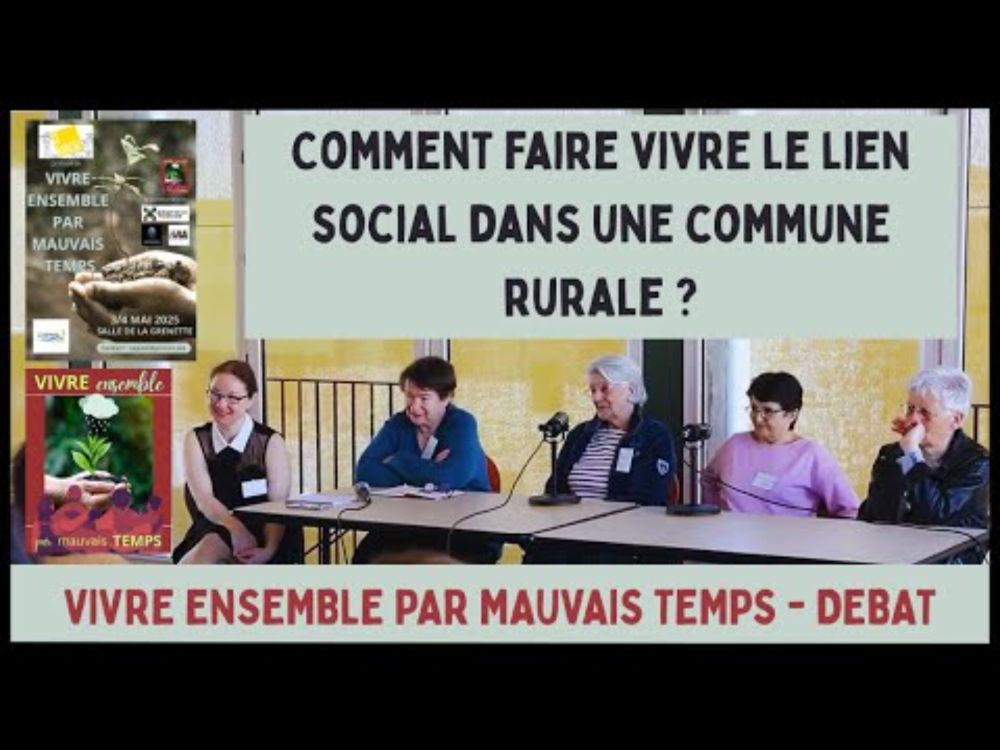V.E.P.M.T. Débat : Comment faire vivre le lien social dans une commune rurale ?