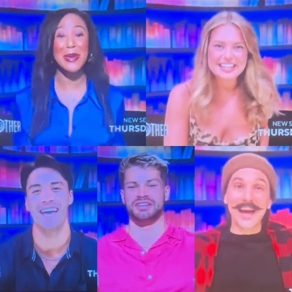 five cast members of BB27 in a premiere promo